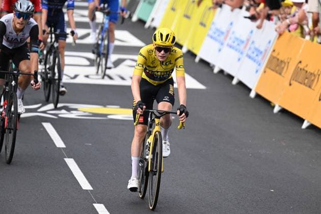 12-07-2023 Tour De France; Tappa 11 Clermont Ferrand - Moulins; 2023, Jumbo - Visma; Vingegaard, Jonas; Moulins; 