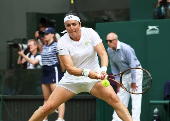 TENNIS - Wimbledon 2023 LONDON,ENGLAND,12.JUL.23 - TENNIS - WTA, Tennis Damen World Tour, Wimbledon, Grand Slam. Image shows Ons Jabeur (TUN).  GEPAxpictures xAlanxGrieves