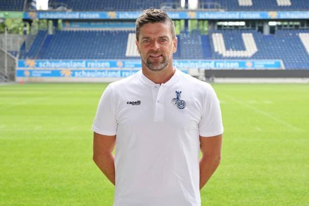 Trainer Torsten Ziegner; MSV Duisburg; 3.Liga, Porträttermin 2023 2024 Duisburg Schauinsland Reisen Arena Nordrhein-Westfalen Deutschland