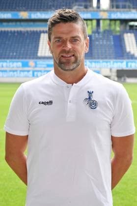 Trainer Torsten Ziegner; MSV Duisburg; 3.Liga, Porträttermin 2023 2024 Duisburg Schauinsland Reisen Arena Nordrhein-Westfalen Deutschland