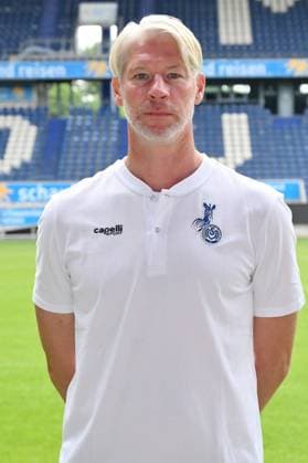 Torwarttrainer Sven Beuckert; MSV Duisburg; 3.Liga, Porträttermin 2023 2024 Duisburg Schauinsland Reisen Arena Nordrhein-Westfalen Deutschland