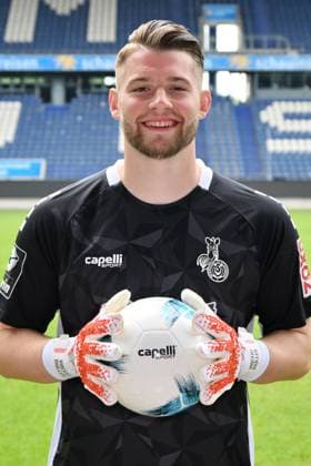 Torwart Vincent Müller; MSV Duisburg; 3.Liga, Porträttermin 2023 2024 Duisburg Schauinsland Reisen Arena Nordrhein-Westfalen Deutschland