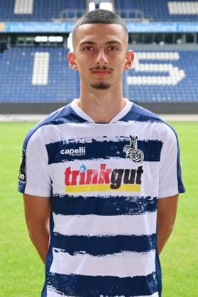 Baran Mogultay; MSV Duisburg; 3.Liga, Porträttermin 2023 2024 Duisburg Schauinsland Reisen Arena Nordrhein-Westfalen Deutschland