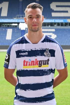 Marvin Senger; MSV Duisburg; 3.Liga, Porträttermin 2023 2024 Duisburg Schauinsland Reisen Arena Nordrhein-Westfalen Deutschland