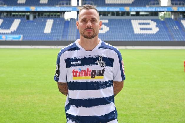 Marvin Bakalorz; MSV Duisburg; 3.Liga, Porträttermin 2023 2024 Duisburg Schauinsland Reisen Arena Nordrhein-Westfalen Deutschland