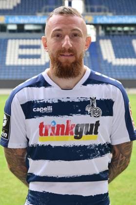 Marvin Knoll; MSV Duisburg; 3.Liga, Porträttermin 2023 2024 Duisburg Schauinsland Reisen Arena Nordrhein-Westfalen Deutschland