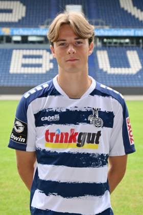 Caspar Jander; MSV Duisburg; 3.Liga, Porträttermin 2023 2024 Duisburg Schauinsland Reisen Arena Nordrhein-Westfalen Deutschland