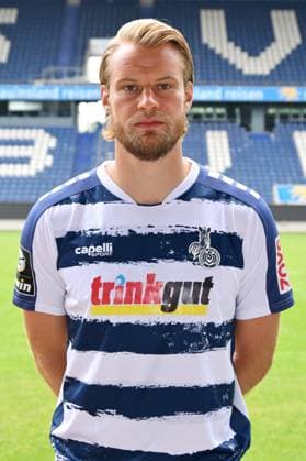 Sebastian Mai; MSV Duisburg; 3.Liga, Porträttermin 2023 2024 Duisburg Schauinsland Reisen Arena Nordrhein-Westfalen Deutschland