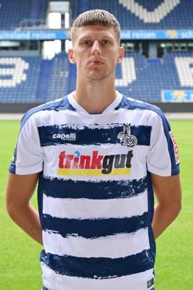 Phillip König; MSV Duisburg; 3.Liga, Porträttermin 2023 2024 Duisburg Schauinsland Reisen Arena Nordrhein-Westfalen Deutschland
