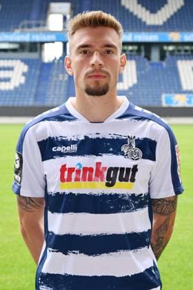 Joshua Bitter; MSV Duisburg; 3.Liga, Porträttermin 2023 2024 Duisburg Schauinsland Reisen Arena Nordrhein-Westfalen Deutschland