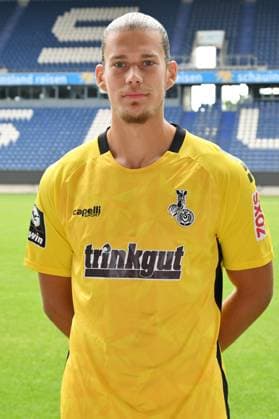 Dennis Smarsch; MSV Duisburg; 3.Liga, Porträttermin 2023 2024 Duisburg Schauinsland Reisen Arena Nordrhein-Westfalen Deutschland