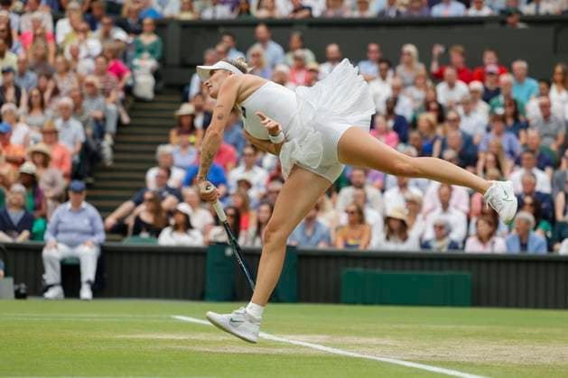 Marketa Vondrousova, Damen Einzel, Semi Final Copyright: xJuergenxHasenkopfx