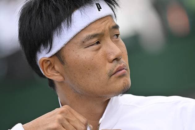 Tennis : Wimbledon 2023 - Angleterre - Tokito Oda and Takya Miki - Japan Tennis : Wimbledon 2023 - Angleterre- 13 07 23 ChrysleneCaillaud Panoramic  