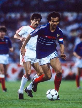 France UEFA EURO, EM, Europameisterschaft,Fussball 1984 (Files) France s Michel Platini during the Semi-Final of the UEFA EURO 1984 Soccer match, France vs Portugal at Stade-Velodrome in Marseille, France on June 23rd, 1984. France won 3-2. Photo by Henri Szwarc ABACAPRESS.COM Marseille France  Copyright: xSzwarcxHenri ABACAx 500287_011 SzwarcxHenri ABACAx 500287_011