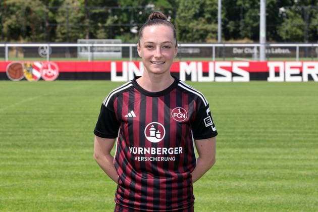 12.07.2023 - 1. FC Nürnberg FCN Club - Saison 2023 2024 - Fototermin Porträttermin Frauen - Einzelbild Einzelfoto Portrait Porträt Kopfbild - Sportfoto Zink DaMa - xdaxmax - Einzelbild Einzelfoto Portrait Porträt Kopfbild - Vanessa Haim (19, 1. FC Nürnberg FCN )