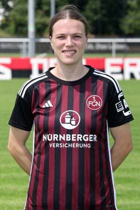 12.07.2023 - 1. FC Nürnberg FCN Club - Saison 2023 2024 - Fototermin Porträttermin Frauen - Einzelbild Einzelfoto Portrait Porträt Kopfbild - Sportfoto Zink DaMa - xdaxmax - Einzelbild Einzelfoto Portrait Porträt Kopfbild - Nastassja Lein (24, 1. FC Nürnberg FCN )