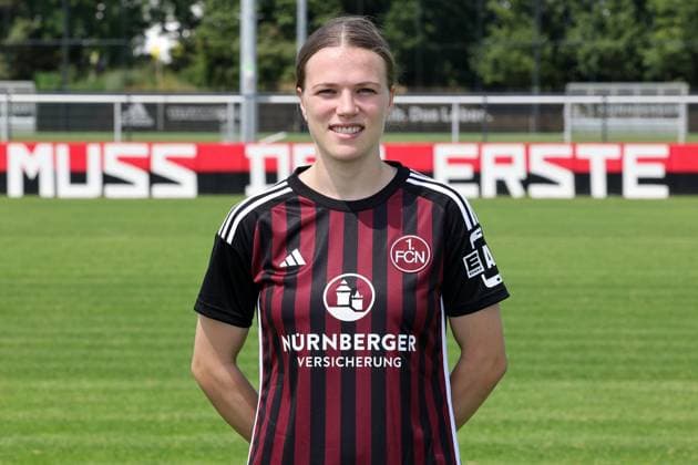 12.07.2023 - 1. FC Nürnberg FCN Club - Saison 2023 2024 - Fototermin Porträttermin Frauen - Einzelbild Einzelfoto Portrait Porträt Kopfbild - Sportfoto Zink DaMa - xdaxmax - Einzelbild Einzelfoto Portrait Porträt Kopfbild - Nastassja Lein (24, 1. FC Nürnberg FCN )