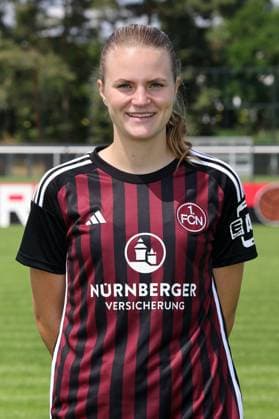 12.07.2023 - 1. FC Nürnberg FCN Club - Saison 2023 2024 - Fototermin Porträttermin Frauen - Einzelbild Einzelfoto Portrait Porträt Kopfbild - Sportfoto Zink DaMa - xdaxmax - Einzelbild Einzelfoto Portrait Porträt Kopfbild - Amelie Thöle Thoele (12, 1. FC Nürnberg FCN )