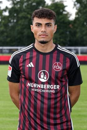 12.07.2023 - 1. FC Nürnberg FCN Club - Saison 2023 2024 - Fototermin Porträttermin - Einzelbild Einzelfoto Portrait Porträt Kopfbild - Sportfoto Zink DaMa - xdaxmax - Einzelbild Einzelfoto Portrait Porträt Kopfbild - Ali Loune (41, 1. FC Nürnberg FCN )