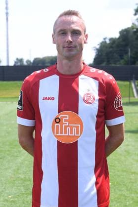 Rot-Weiss Essen; 3.Liga, Porträttermin 2023 2024 Felix Bastians; Rot-Weiss Essen; 3. Liga, Porträttermin 2023 2024