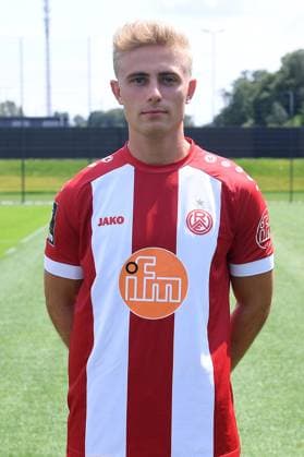 Rot-Weiss Essen; 3.Liga, Porträttermin 2023 2024 Cedric Harenbrock; Rot-Weiss Essen; 3. Liga, Porträttermin 2023 2024