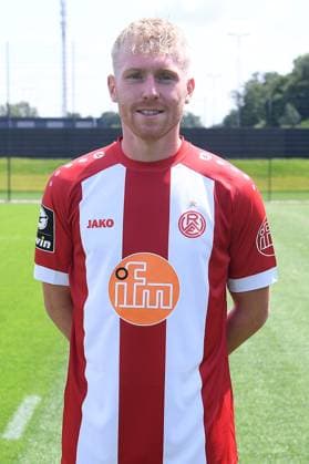 Rot-Weiss Essen; 3.Liga, Porträttermin 2023 2024 Ron Berlinski; Rot-Weiss Essen; 3. Liga, Porträttermin 2023 2024
