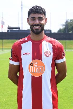 Rot-Weiss Essen; 3.Liga, Porträttermin 2023 2024 Ekin Celebi; Rot-Weiss Essen; 3. Liga, Porträttermin 2023 2024
