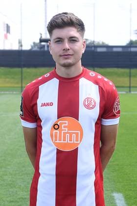 Rot-Weiss Essen; 3.Liga, Porträttermin 2023 2024 Sandro Plechaty; Rot-Weiss Essen; 3. Liga, Porträttermin 2023 2024