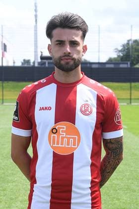 Rot-Weiss Essen; 3.Liga, Porträttermin 2023 2024 Jose-Enrique Rios Alonso; Rot-Weiss Essen; 3. Liga, Porträttermin 2023 2024