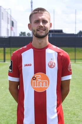 Rot-Weiss Essen; 3.Liga, Porträttermin 2023 2024 Torben Müsel; Rot-Weiss Essen; 3. Liga, Porträttermin 2023 2024