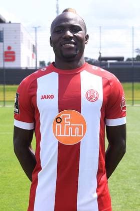 Rot-Weiss Essen; 3.Liga, Porträttermin 2023 2024 Moussa Doumbouya; Rot-Weiss Essen; 3. Liga, Porträttermin 2023 2024