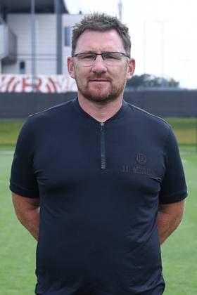 Rot-Weiss Essen; 3.Liga, Porträttermin 2023 2024 Paul Freier ( Co-Trainer ); Rot-Weiss Essen; 3. Liga, Porträttermin 2023 2024