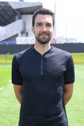 Rot-Weiss Essen; 3.Liga, Porträttermin 2023 2024 Max von Gehlen ( Physiotherapeut ); Rot-Weiss Essen; 3. Liga, Porträttermin 2023 2024
