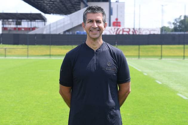 Rot-Weiss Essen; 3.Liga, Porträttermin 2023 2024 Dr. Markus Faghin ( Mannschaftsarzt ); Rot-Weiss Essen; 3. Liga, Porträttermin 2023 2024