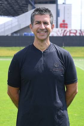 Rot-Weiss Essen; 3.Liga, Porträttermin 2023 2024 Dr. Markus Faghin ( Mannschaftsarzt ); Rot-Weiss Essen; 3. Liga, Porträttermin 2023 2024