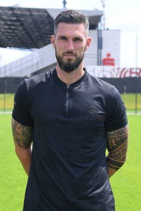 Rot-Weiss Essen; 3.Liga, Porträttermin 2023 2024 Manuel Lenz ( Torwart-Trainer ); Rot-Weiss Essen; 3. Liga, Porträttermin 2023 2024