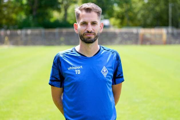 Theodoros Dedes (Co-Trainer); SV Waldhof Mannheim; 3.Liga, Porträttermin 2023 2024