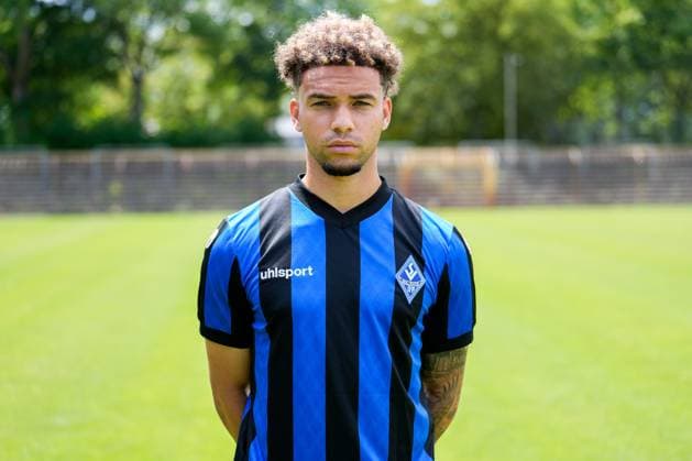 Jalen Hawkins; SV Waldhof Mannheim; 3.Liga, Porträttermin 2023 2024