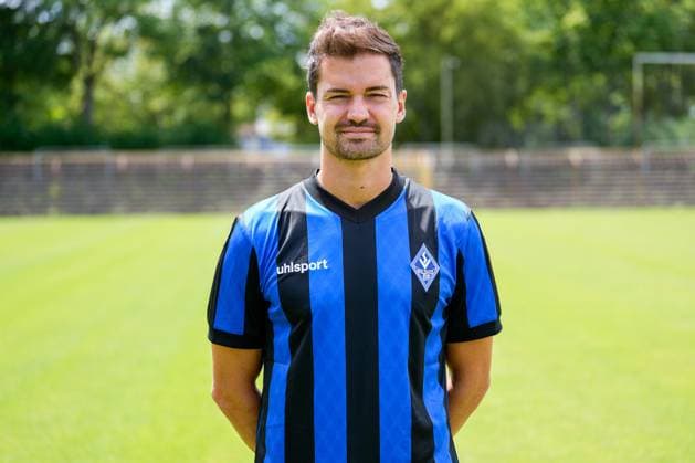 Julian Riedel; SV Waldhof Mannheim; 3.Liga, Porträttermin 2023 2024