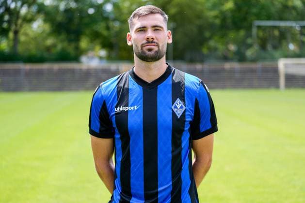 Tim Sechelmann; SV Waldhof Mannheim; 3.Liga, Porträttermin 2023 2024