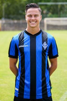 Minos Gouras; SV Waldhof Mannheim; 3.Liga, Porträttermin 2023 2024