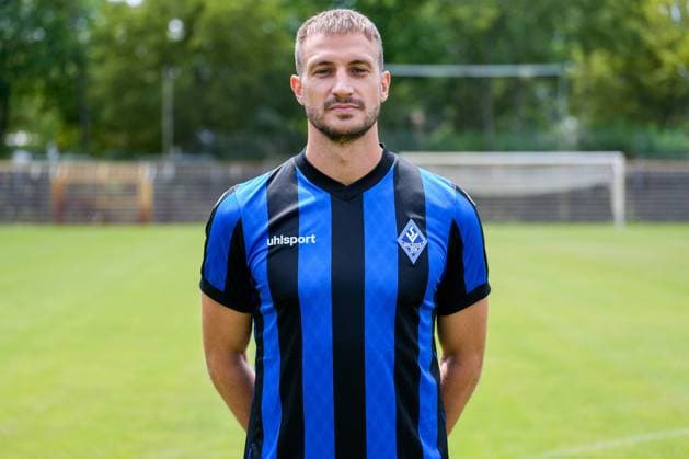Pascal Sohm; SV Waldhof Mannheim; 3.Liga, Porträttermin 2023 2024