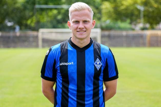 Per Lockl; SV Waldhof Mannheim; 3.Liga, Porträttermin 2023 2024