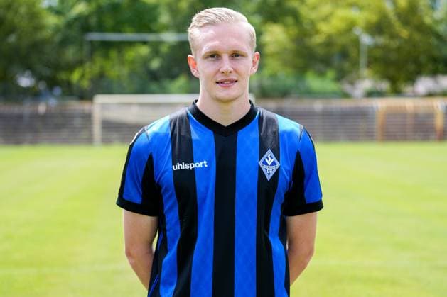 Julian Rieckmann; SV Waldhof Mannheim; 3.Liga, Porträttermin 2023 2024