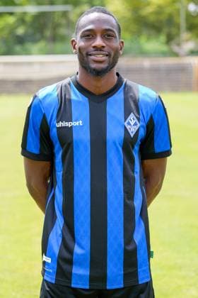 Yann Mabella; SV Waldhof Mannheim; 3.Liga, Porträttermin 2023 2024