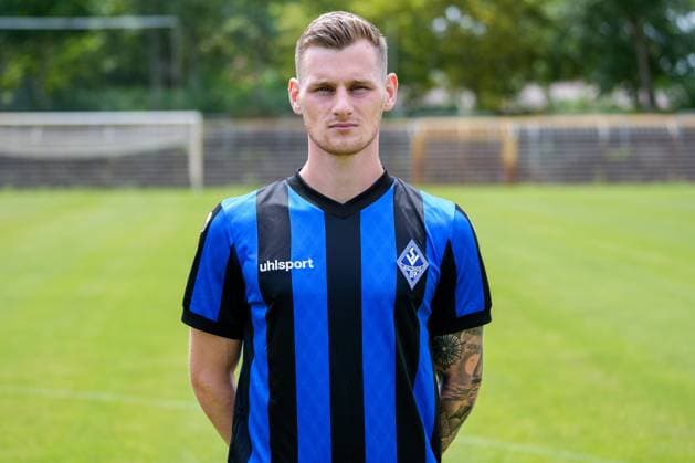 Jonas Carls; SV Waldhof Mannheim; 3.Liga, Porträttermin 2023 2024