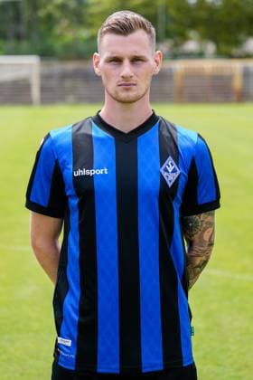 Jonas Carls; SV Waldhof Mannheim; 3.Liga, Porträttermin 2023 2024