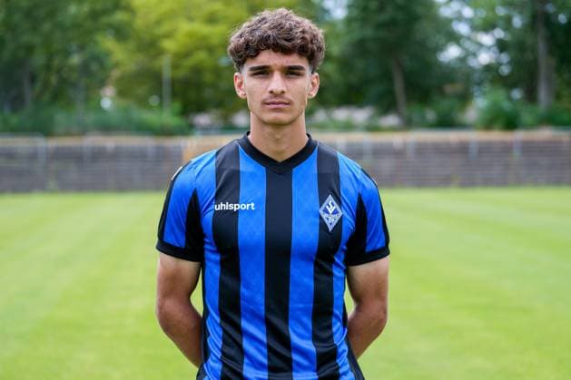 Mikail Sentürk; SV Waldhof Mannheim; 3.Liga, Porträttermin 2023 2024