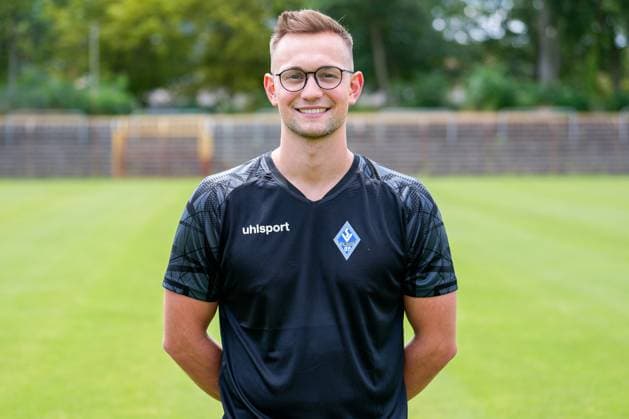 Cedric Schmidt (Physiotherapeut); SV Waldhof Mannheim; 3.Liga, Porträttermin 2023 2024