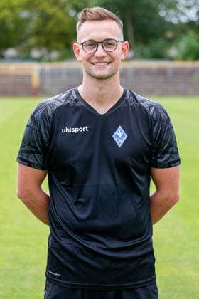 Cedric Schmidt (Physiotherapeut); SV Waldhof Mannheim; 3.Liga, Porträttermin 2023 2024